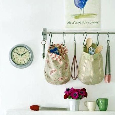 Kitchen Fabric Pocket Bags