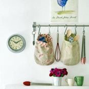 Kitchen Fabric Pocket Bags