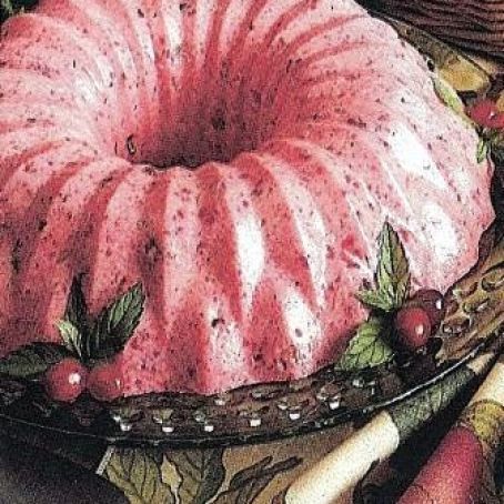 Cranberry Mousse Jello Salad