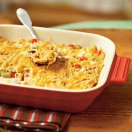 Aunt Liz's Chicken Spaghetti Casserole | MyRecipes.com