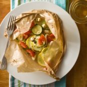 Summer Vegetables in Parchment Paper