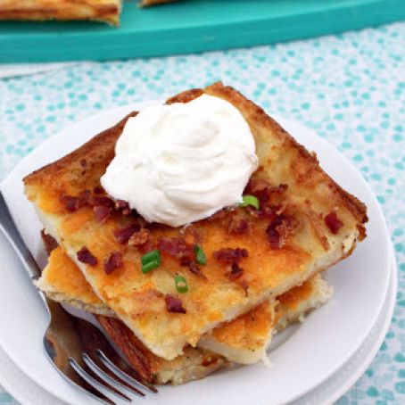 Loaded Mashed Potato Crunch