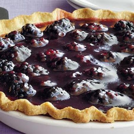 Fresh Blackberry Pie