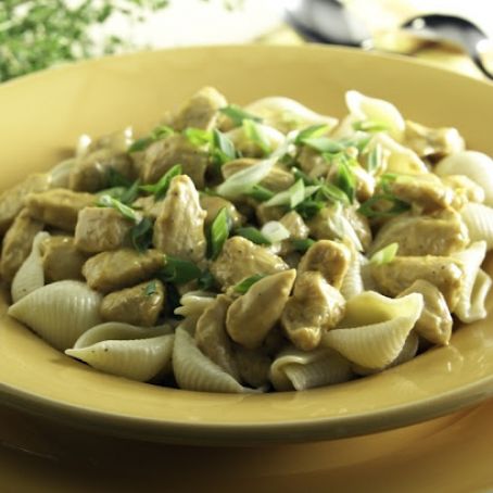 Chicken Pasta with Whisky Cream Sauce