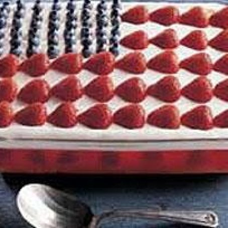 Wave Your Flag Cheesecake