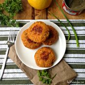 Salmon Sweet Potato Cakes - paleo