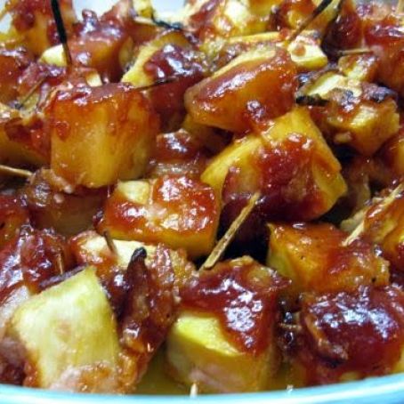 Bacon Wrapped Pineapple Bites #2