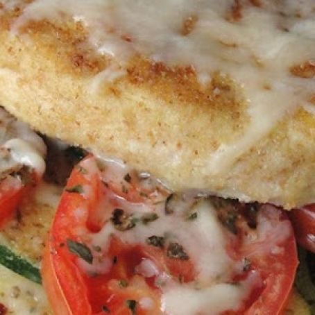 Baked Chicken and Zucchini