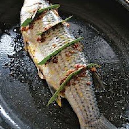 ROASTED WHOLE FISH w/AROMATIC PASTE