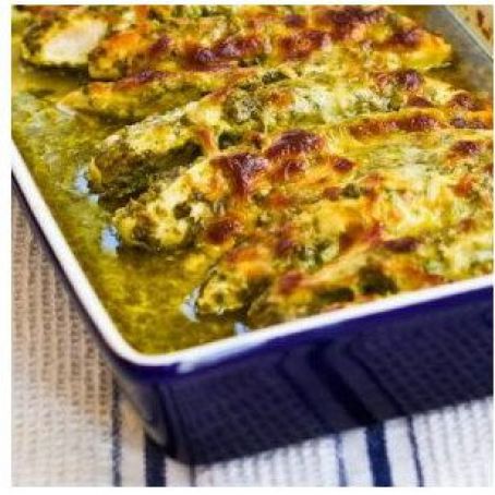 Baked Pesto Chicken
