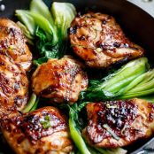 Simple Asian Glazed Chicken thighs