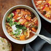 Tex-Mex Chicken Chili with Lime