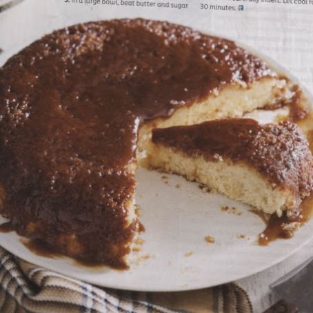 Caramel Upside-Down Cake (10-inch single layer)