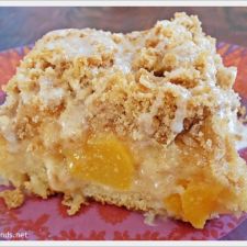 Peach Cobbler Coffee Cake