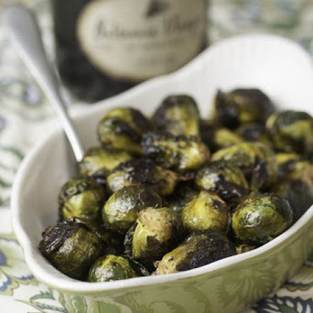 Balsamic-Roasted Brussels Sprouts