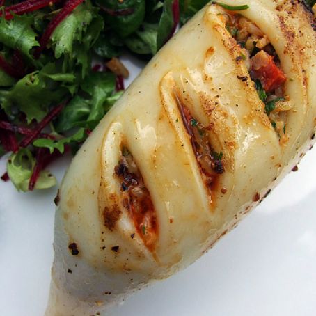 SQUID - Chorizo Stuffed Squid