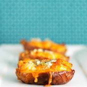 Twice Baked Buffalo Potatoes