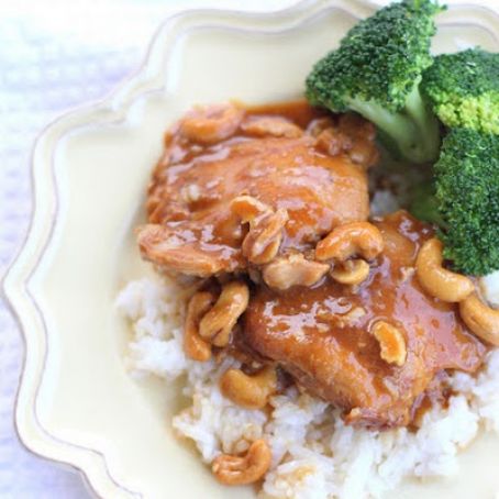 Slow Cooker Cashew Chicken