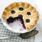 Blue ribbon blueberry pie
