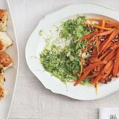 Sauteed Brussels sprouts with poppy seeds