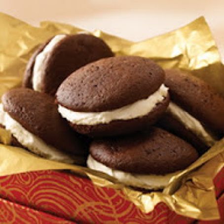 Triple-Chocolate Whoopie Pies