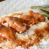 Russian Apricot Chicken {Slow Cooker Monday}