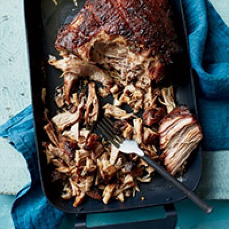 Garlicky Roast Pork Shoulder