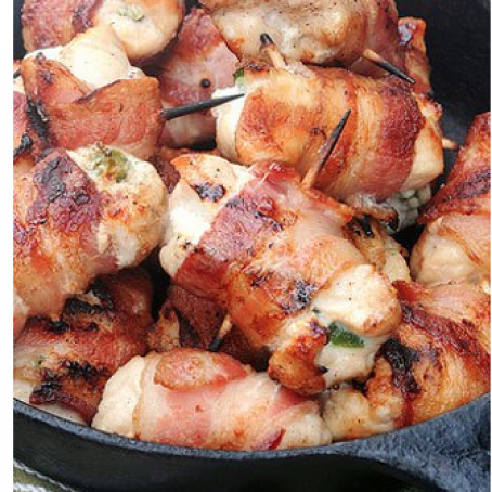Bacon-Wrapped Jalapeno Chicken Bites
