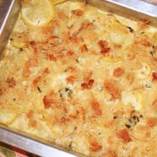 Parmesan-Cheddar Squash Casserole