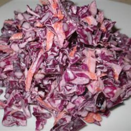 Red Cabbage Slaw
