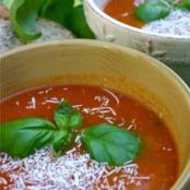 Slow-Cooker Tomato-Basil Soup with Mini Ravioli