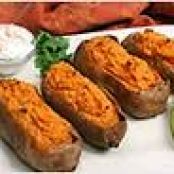 Twice baked sweet potato