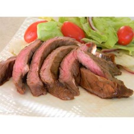 Grilled Skirt Steak with Homemade Asian Barbeque Marinade