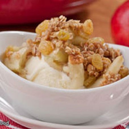 Apple Crunch Cobbler