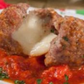 Cheesy Stuffed Meatballs