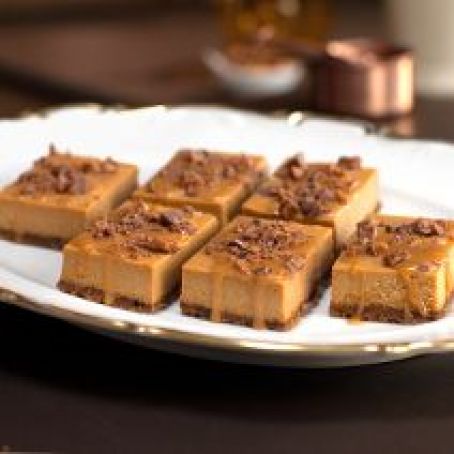 Triple Caramel Cheesecake Bars