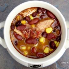 Slow Cooker Fiesta Chicken Soup