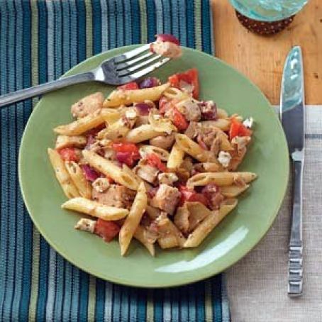 Greek Chicken Penne Recipe