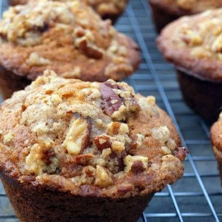 Pumpkin Pecan Crunch Muffins