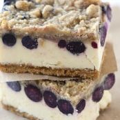 Lemon-Blueberry Cheesecake Bars