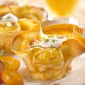 Breakfast Crepe Cups