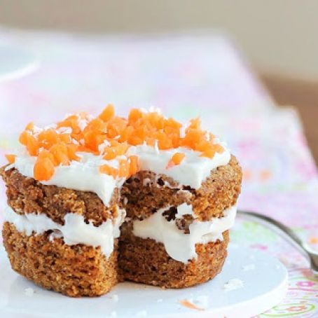 5 Minute Carrot Cake for One
