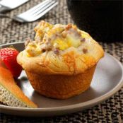 Breakfast Biscuit Cups Recipe