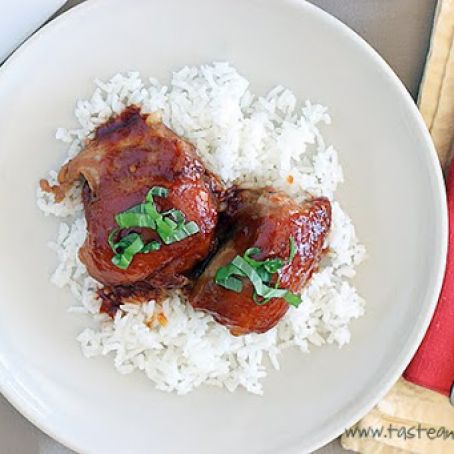 Slow Cooker Honey Garlic Chicken