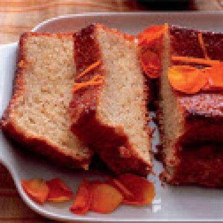 Orange and Hazelnut Cake with Orange Flower Syrup