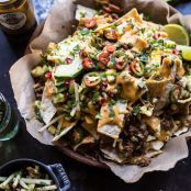 Easy Enchilada Beef Nachos
