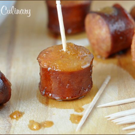 - Crock Pot Apple Kielbasa Bites
