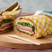 Italian Combo and Broccoli Rabe Pressed Hero