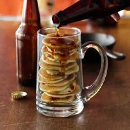 Beer and Bacon Mancakes