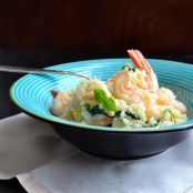Shrimp and Feta Risotto
